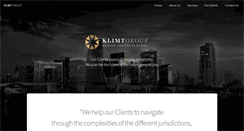 Desktop Screenshot of klimtgroup.com